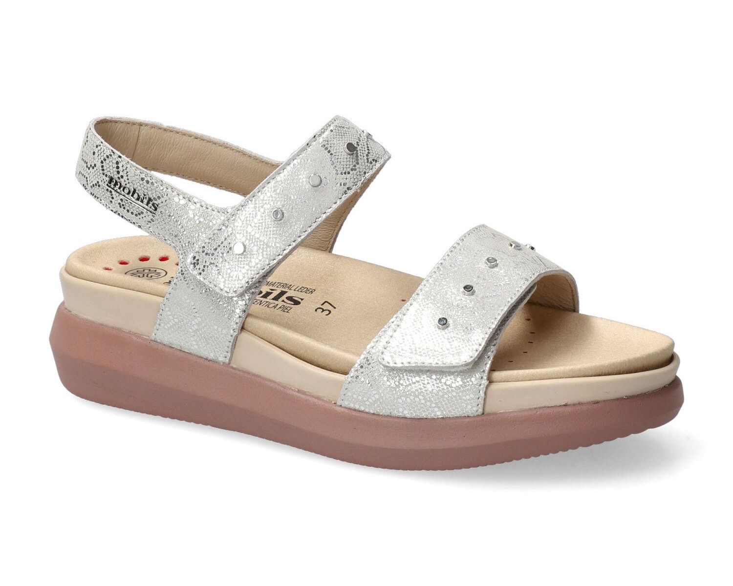 sandales femme modèle Farra Argent - Mephisto